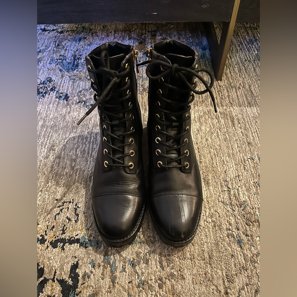 Michael kors combat boots